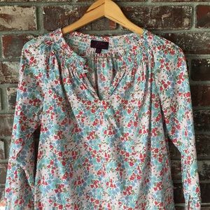 Jcrew Liberty Floral top